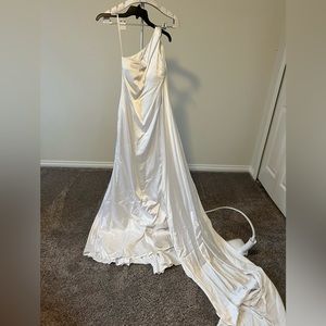 White gown